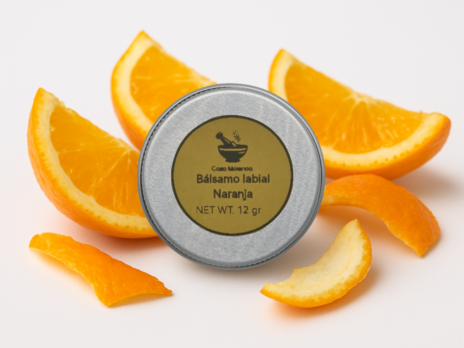 Bálsamo labial naranja