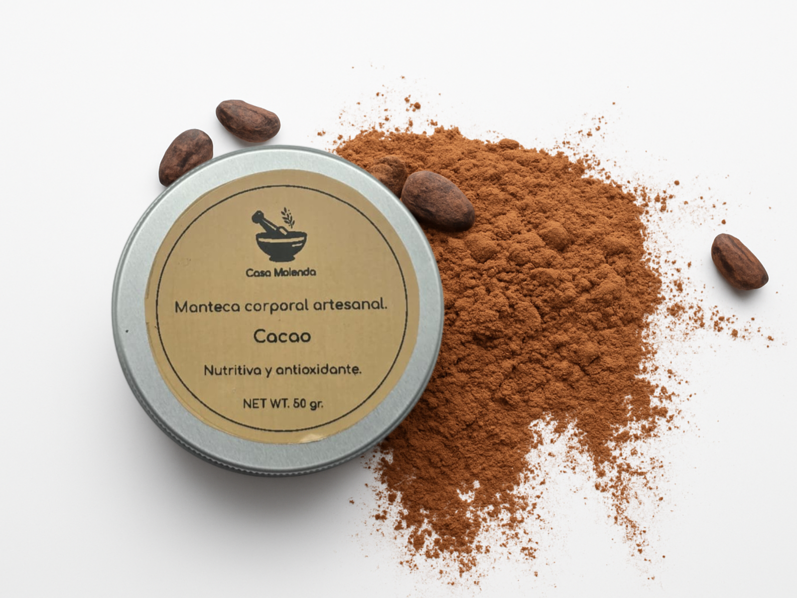 Travel size: Manteca corporal de cacao