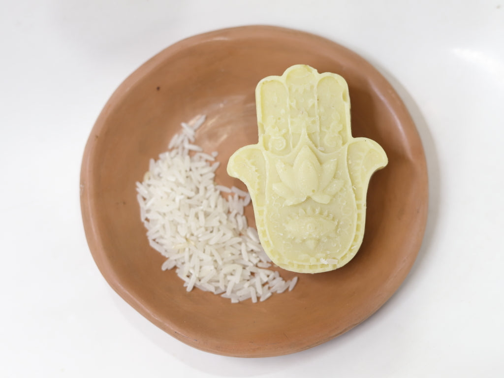 Jabón de arroz y vitamina E chico