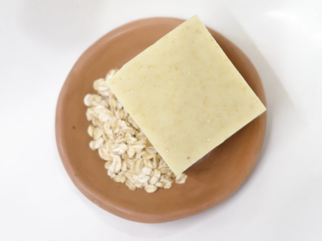Jabón de avena con vitamina E grande