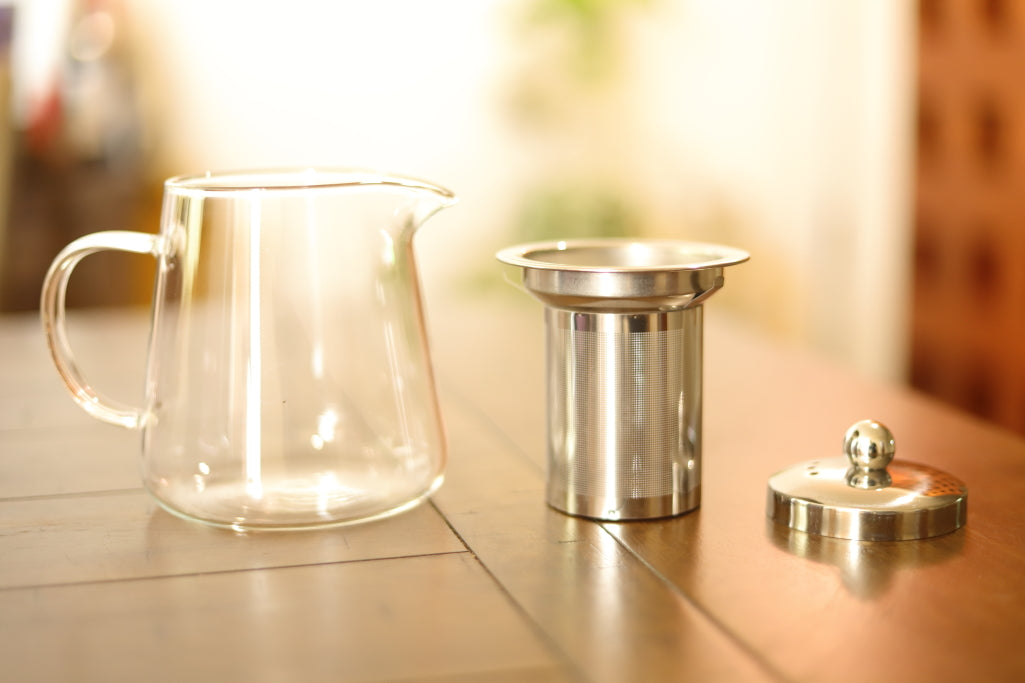 Jarra de cristal con infusor