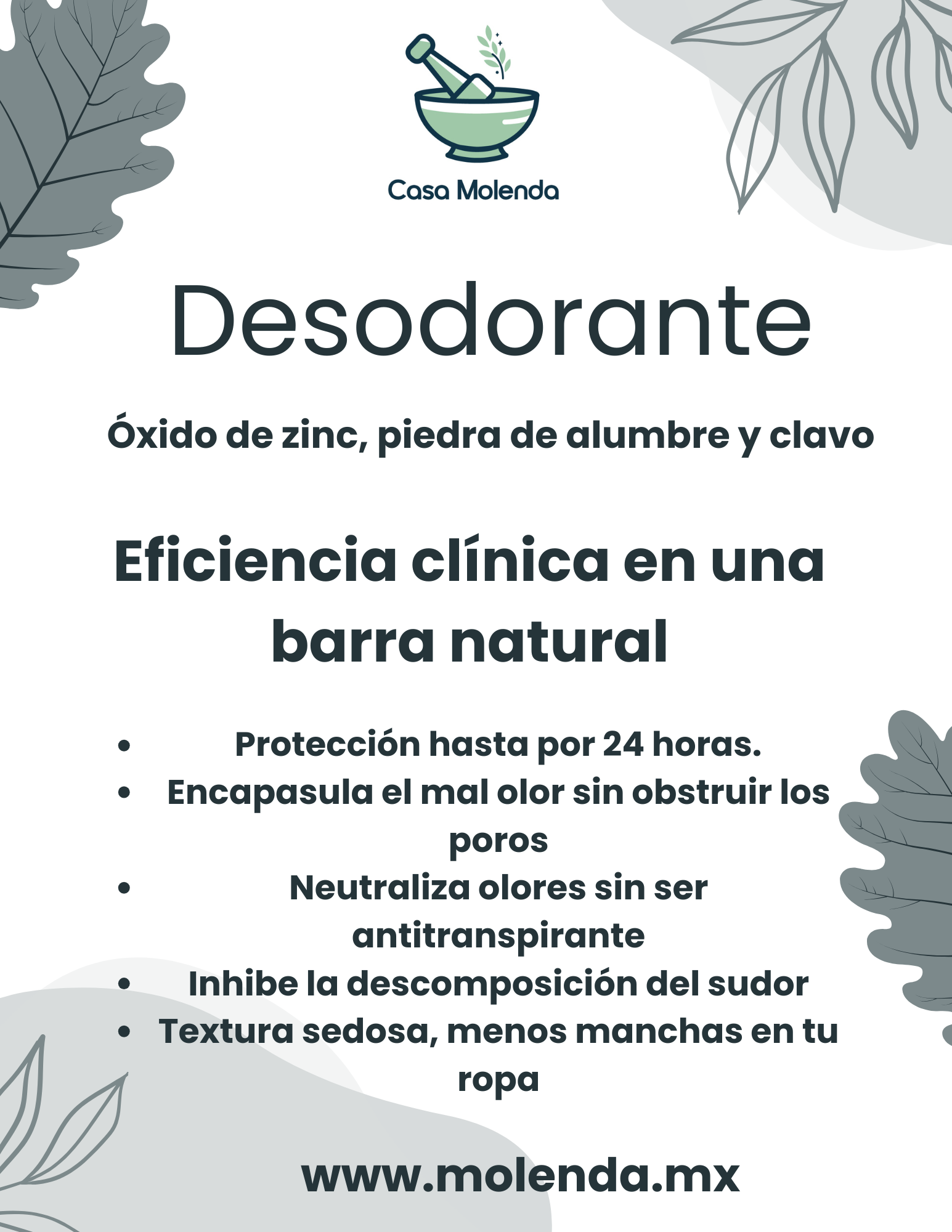 Desodorante Natural Lemongrass