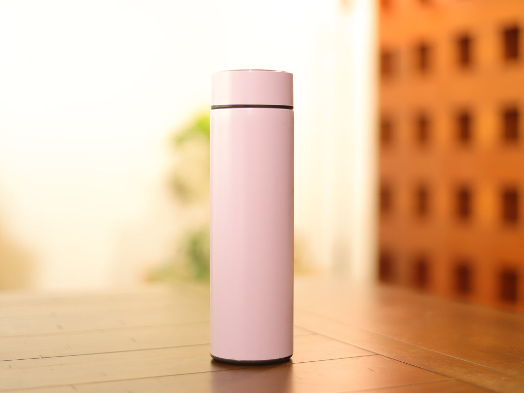 Termo lila con sensor de temperatura